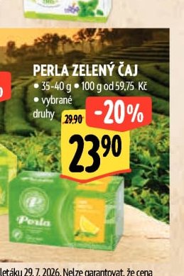 Perla Zelený čaj