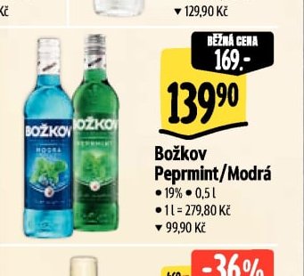 Božkov Peprmint/Modrá