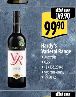 Hardy's Varietal Range