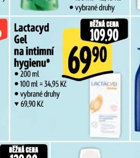 Lactacyd Gel na intimní hygienu*