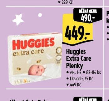 Huggies Extra Care Plenky