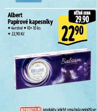 Albert Papírové kapesníky