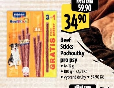 Vitakraft Beef Sticks pochoutky pro psy