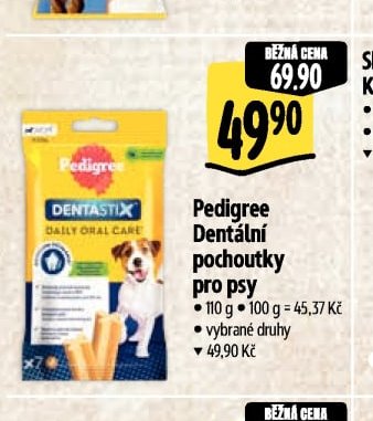 Pedigree Dentastix pochoutky pro psy