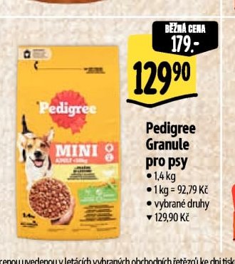 Pedigree Granule pro psy