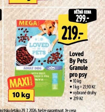 Loved By Pets Granule pro psy