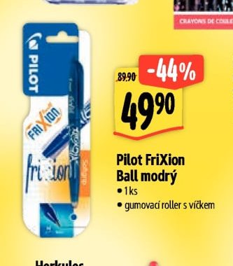 Pilot FriXion Ball modrý