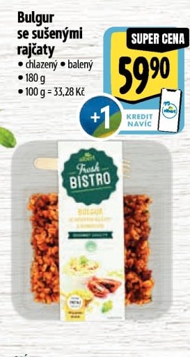 Bulgur se sušenými rajčaty