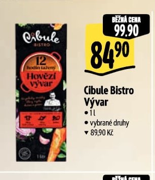 Cibule Bistro Vývar