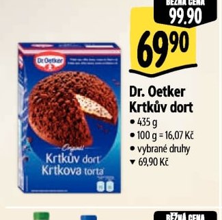 Dr. Oetker Krtkův dort