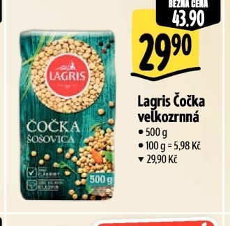 Lagris Čočka velkozrnná
