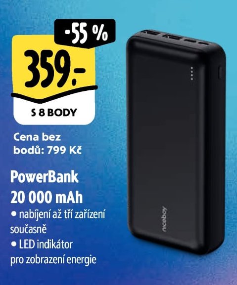 PowerBank 20 000 mAh