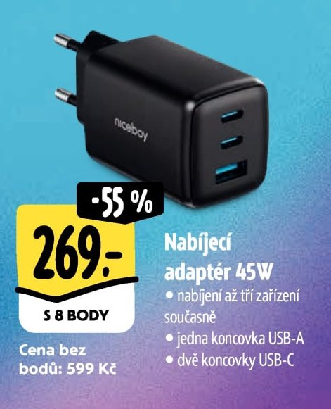 Nabíjecí adaptér 45W