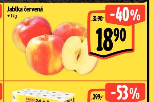 Jablka červená