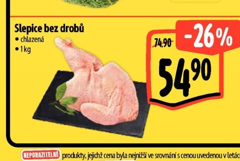 Slepice bez drobů