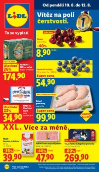 akční leták Lidl 10.8.2026-12.8.2026