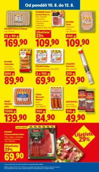 akční leták Lidl 10.8.2026-12.8.2026