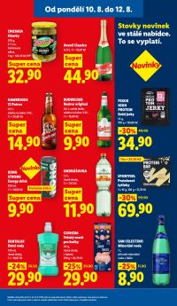 akční leták Lidl 10.8.2026-12.8.2026