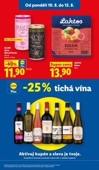 akční leták Lidl 10.8.2026-12.8.2026