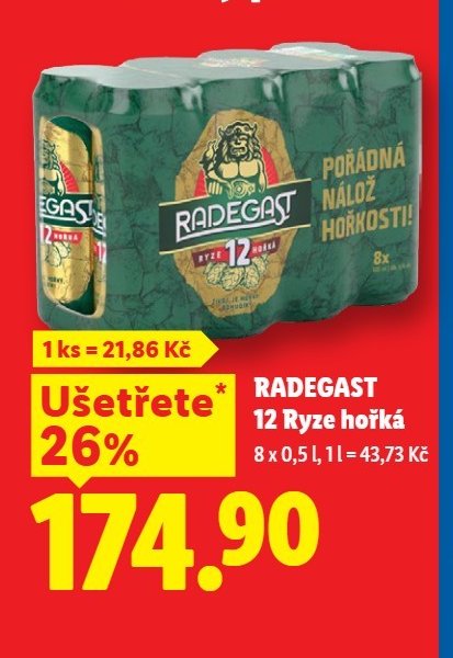 Radegast 12 Ryze hořká