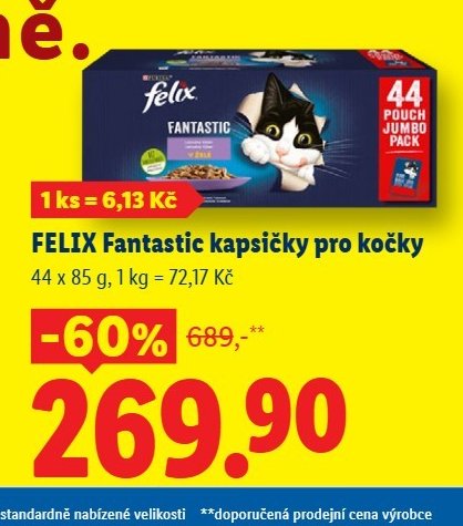 Felix Fantastic kapsičky pro kočky