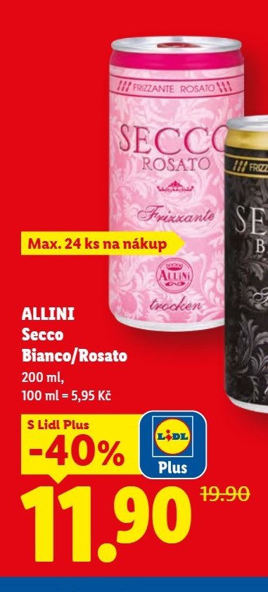 Allini Secco Bianco/Rosato 200 ml