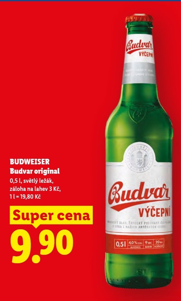 BUDWEISER Budvar original