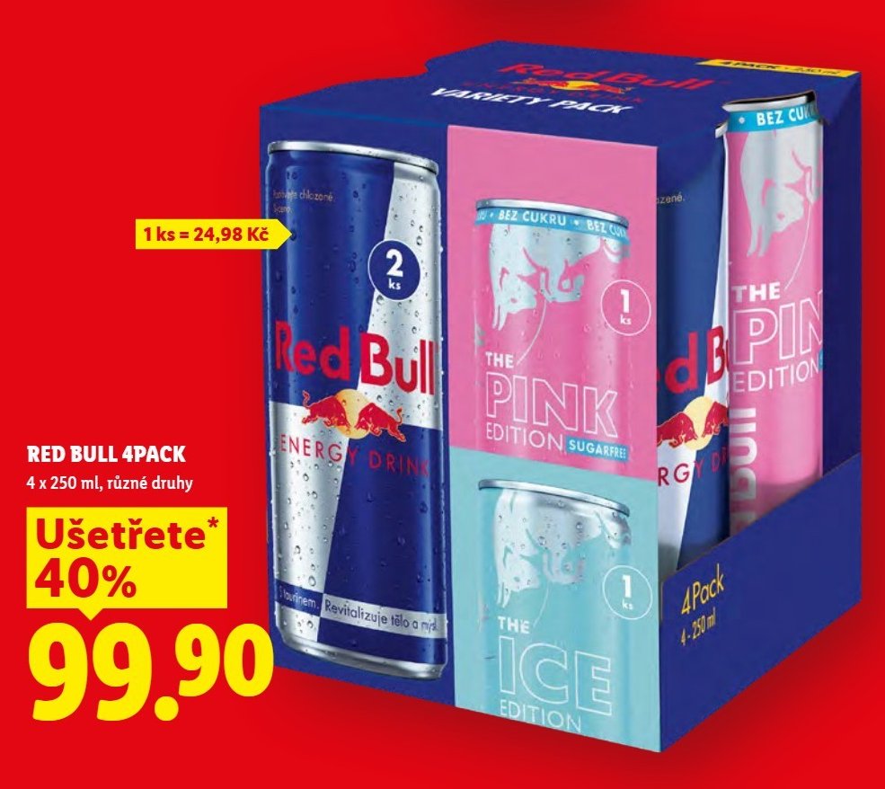 RED BULL 4PACK