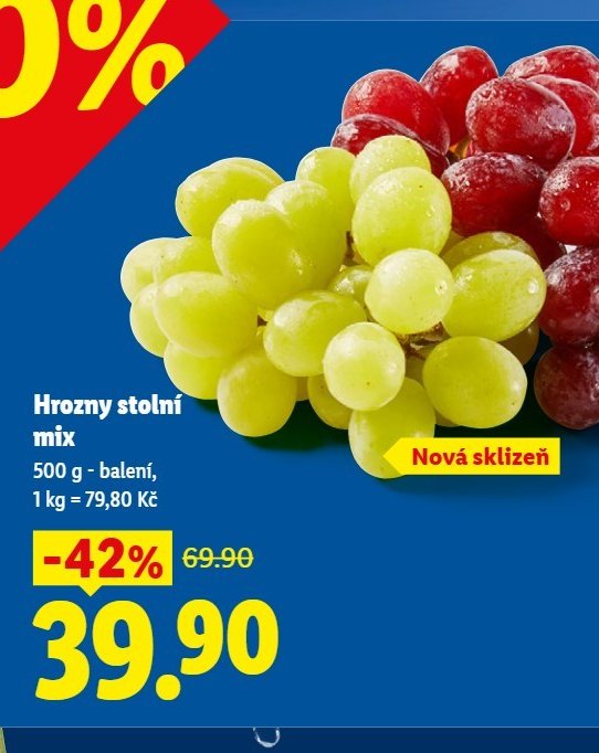 Hrozny stolní mix