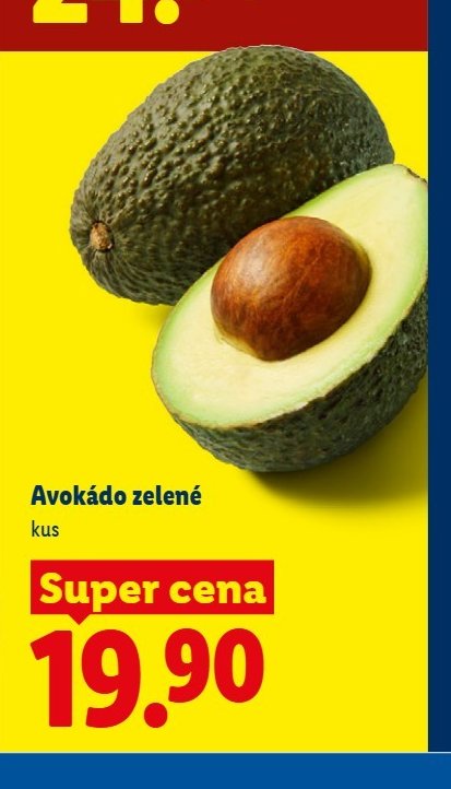Avokádo zelené
