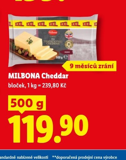 Milbona Cheddar