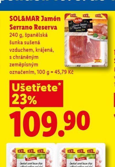 SOL&MAR Jamón Serrano Reserva