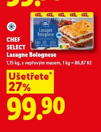 CHEF SELECT Lasagne Bolognese