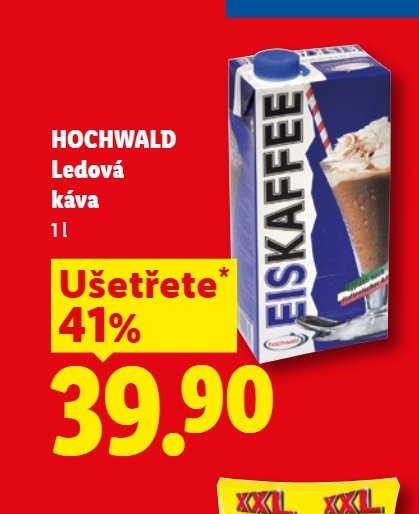 Hochwald Ledová káva 1l