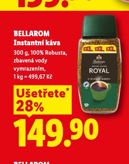 BELLAROM Instantní káva