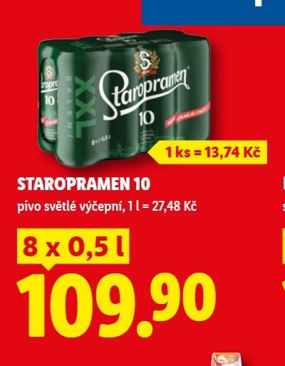 STAROPRAMEN 10