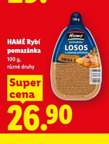 HAMÉ Rybí pomazánka