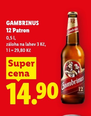 Gambrinus 12 Patron