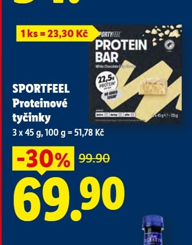 Sportfeel Proteinové tyčinky