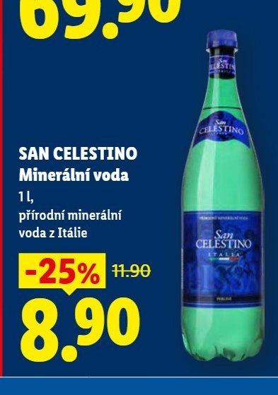 San Celestino Minerální voda
