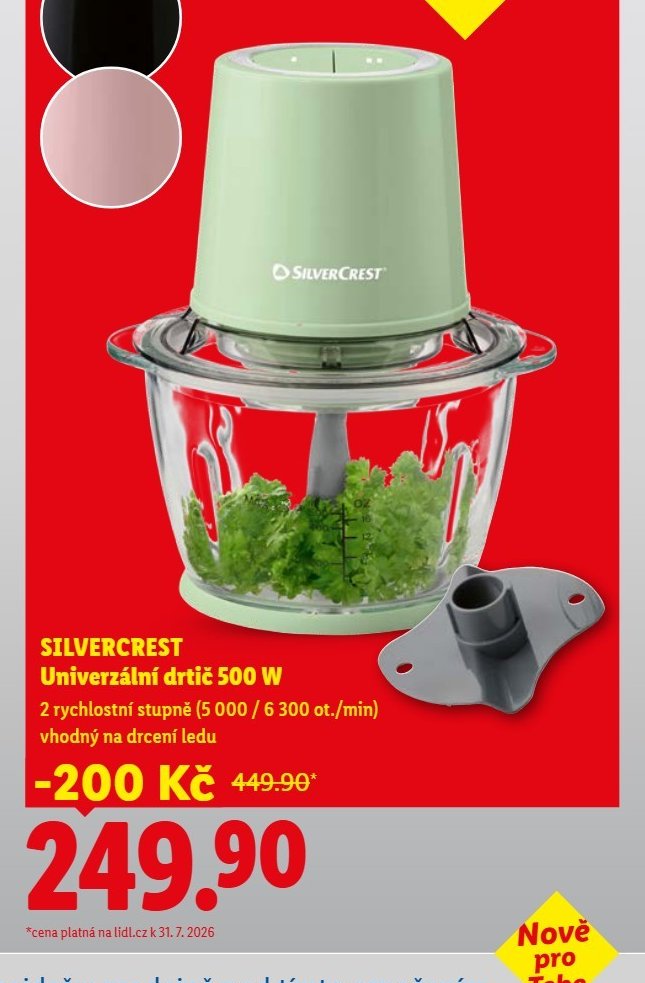 SILVERCREST Univerzální drtič 500 W