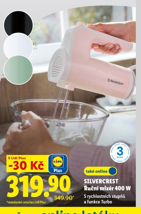 SILVERCREST Ruční mixér 400 W