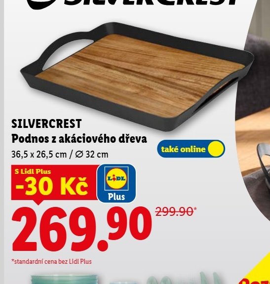 SILVERCREST Podnos z akáciového dřeva