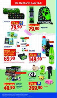 akční leták Lidl 10.8.2026-16.8.2026