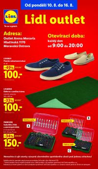 akční leták Lidl 10.8.2026-16.8.2026