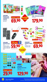 akční leták Lidl 10.8.2026-16.8.2026