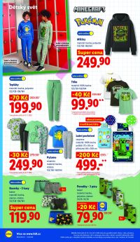 akční leták Lidl 10.8.2026-16.8.2026