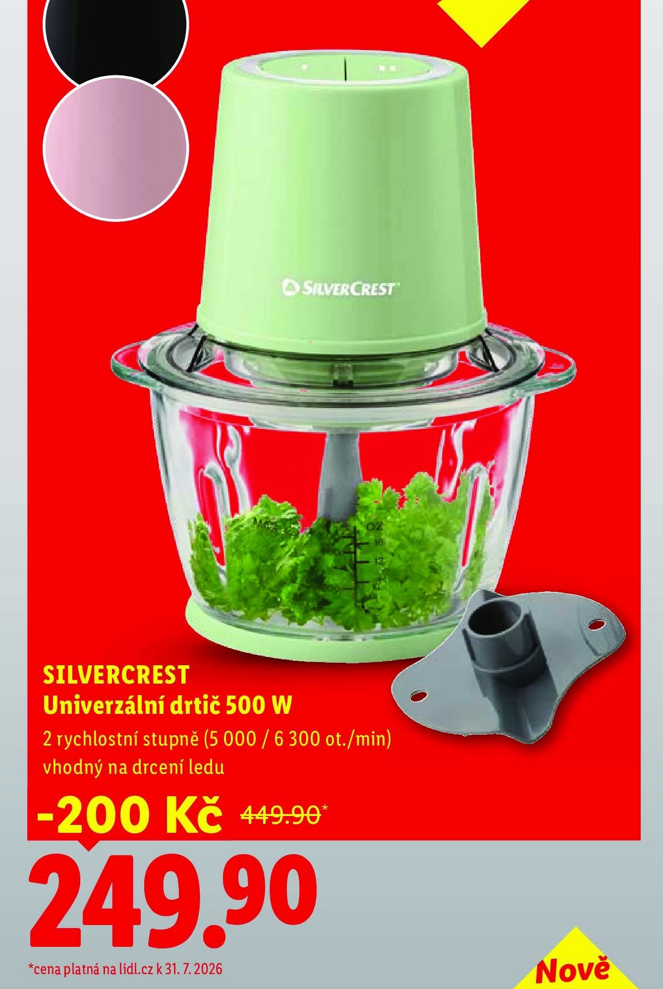 SILVERCREST Univerzální drtič 500 W