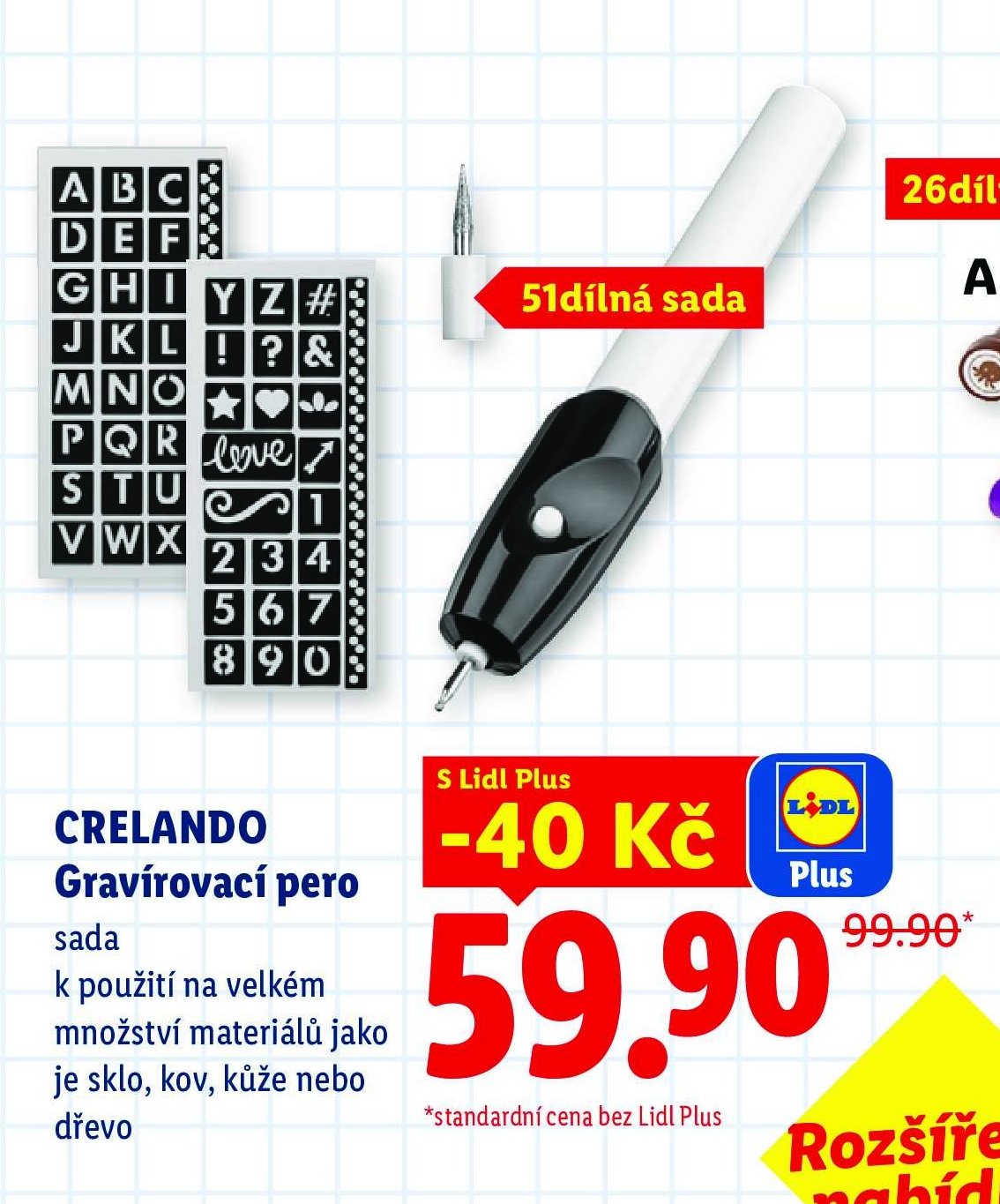 CRELANDO Gravírovací pero