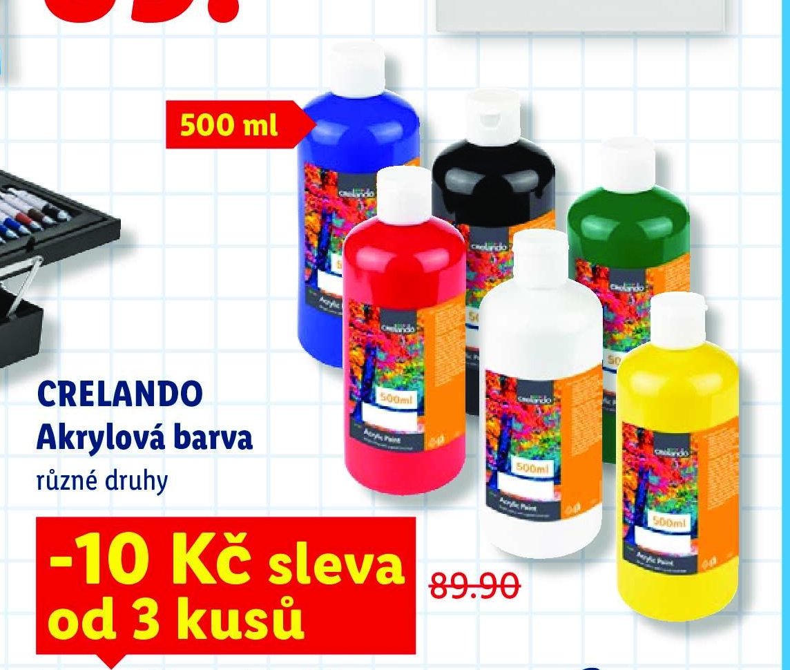CRELANDO Akrylová barva